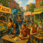 Street Food Across America: Food Trucks and Festivals